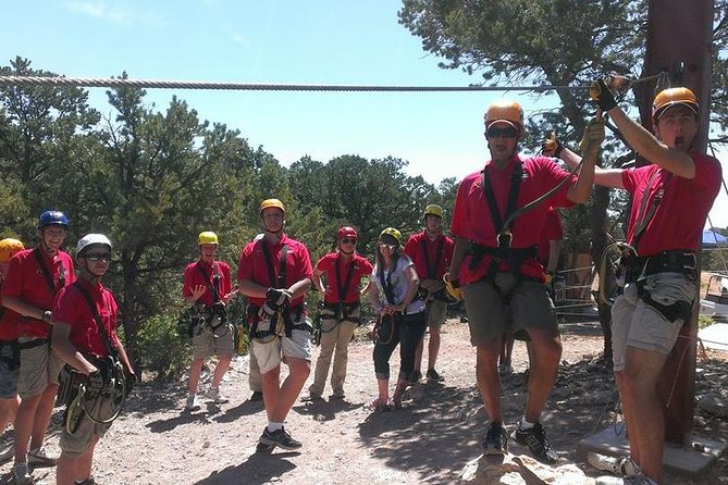 Manitou Springs Colo-Rad Zipline Tour - The natural course is a real advantage
