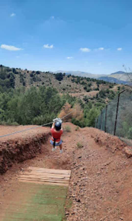Marrakech: Zip-Line in the Atlas Mountains & Berber villages - Safety briefing, harnesses, and the rope bridges