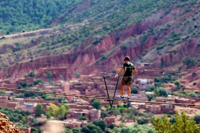 Zipline and Breakfast in the Atlas Mountains
