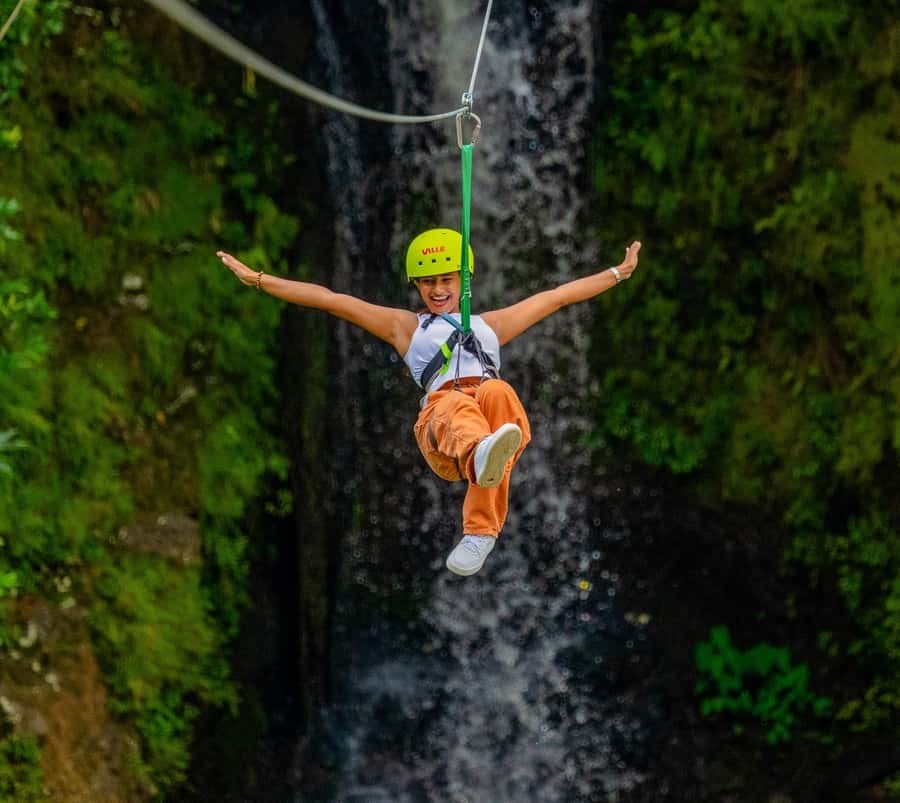 Mauritius: Vallé Advenature Park: Waterfall Zipline - What the Safety Briefing Adds