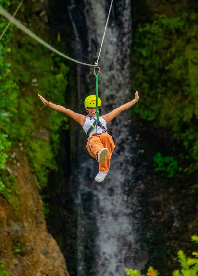 Mauritius: Vallé Advenature Park: Waterfall Zipline - What the $65 Price Really Covers