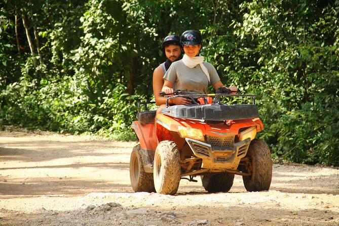 Maya ATV with Cenote and Zipline from Tulum - From Mayan ceremony to underground cenote
