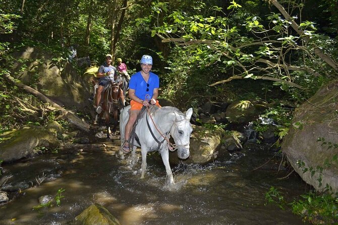 Mega Combo Adventure - Hiking up to the long natural waterslide