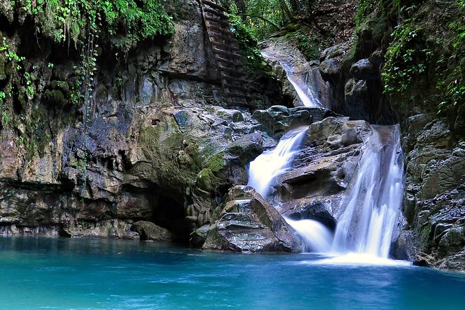 Mega Extreme Adventure: Horseback Riding, Ziplining and more - Damajagua: three hours of swimming, sliding, and jumping
