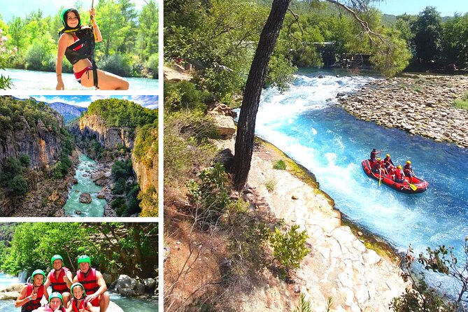 Mix Tour: Canyoning, Rafting, Zipline, From Alanya-Side-Antalya - Three ways to meet Köprülü Canyon