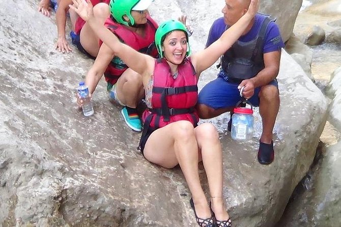 Mix Tour: Canyoning, Rafting, Zipline, From Alanya-Side-Antalya - Rafting through the canyon
