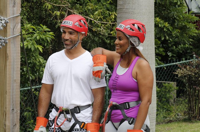 Monkey Zipline and Rum Tasting Tour at Harrison's Cave by Chukka - Pool time at the Green Monkey