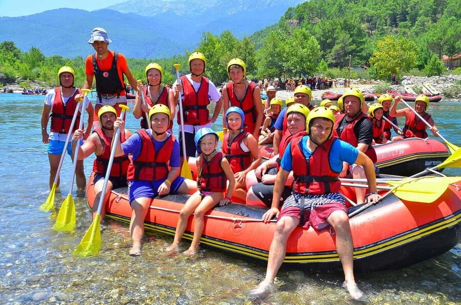 Monster Truck Adventure, Buggy, Rafting & Zipline + Lunch - Rafting in Köprülü Canyon