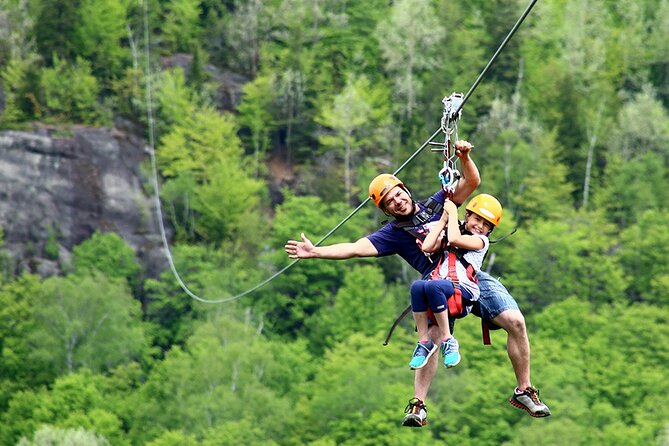 Mont-Catherine Ziplines and Via Ferrata - The Best Fit for Families and Active First-Timers