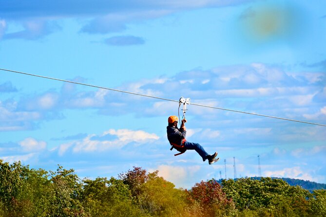 Mont-Catherine Ziplines and Via Ferrata - A Second 650-Metre Flight to the Base