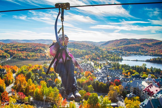 Mont Tremblant Guided Zipline Tour - The Panoramic Gondola sets up the whole adventure