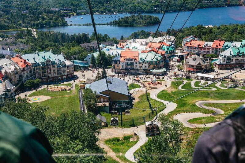 Mont Tremblant: Summit Zip-Lining Tour with 5 Zip Lines - What the physical effort feels like