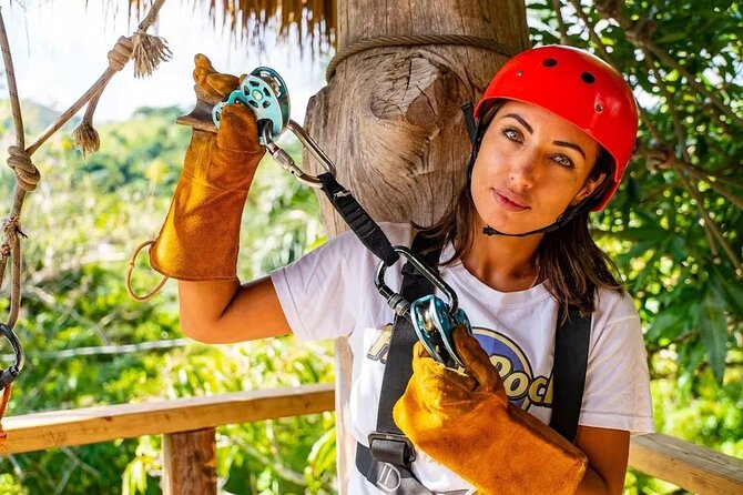 Mountain Zipline Half Day Adventure from Punta Cana - A zipline ride with a horseback epilogue