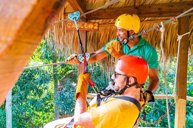 Mountain Zipline Half Day Adventure from Punta Cana - The Jurassic Park Cowboy Trail at a gentler pace