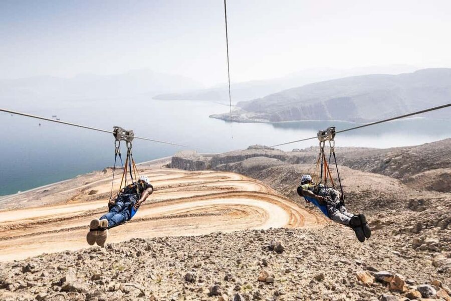 Musandam Zipline - Why the Musandam setting makes this ride special