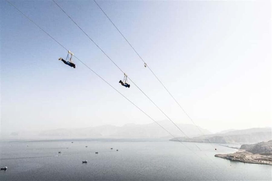Musandam Zipline - The ride itself: speed, exposure, and views
