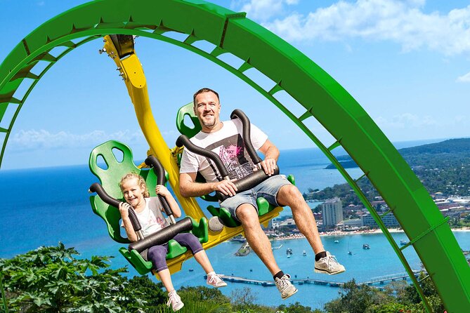 Mystic Mountain Bobsled-Raggamuffin, Zipline, & ATV - Starting above Ocho Rios on the Sky Explorer