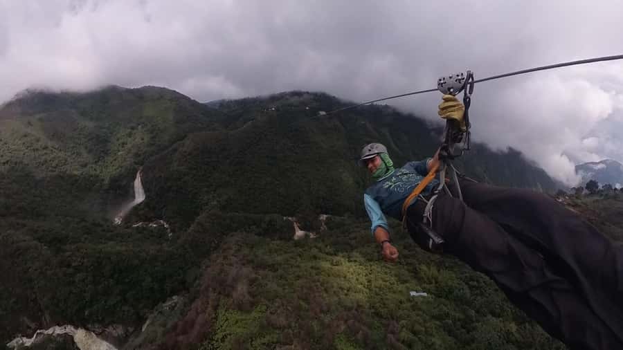 Natural Reserve: Highest Zipline, Climbing & Waterfalls - From Medellín to La Ceja by private Jeep