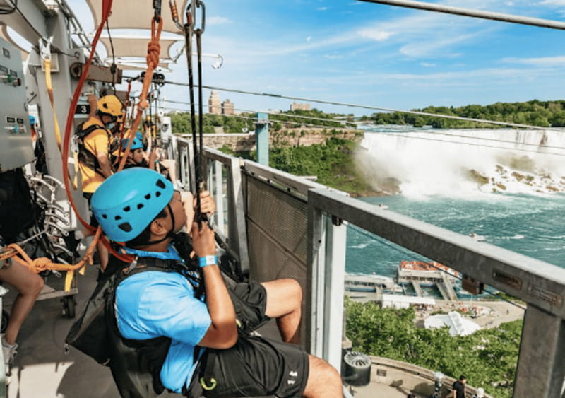 Niagara Falls, Canada: Early Bird Zip Line to The Falls - Why this zip line gives you a different view of Niagara Falls