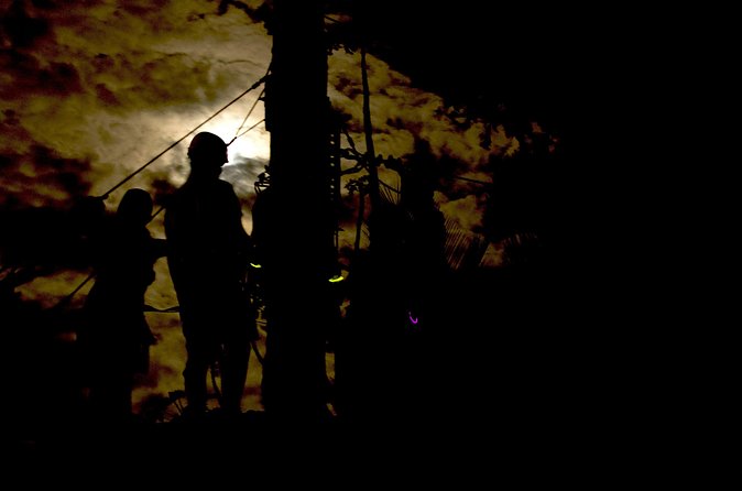 Night Zipline: 3 Zipline Adrenaline Adventure - Arrival, clothing, and weight rules