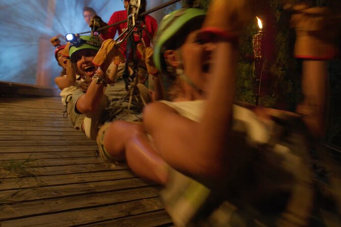 Night Ziplines & UTV Adventure + Mexican Parrillada - From 5:30 pm pickup to the canyon