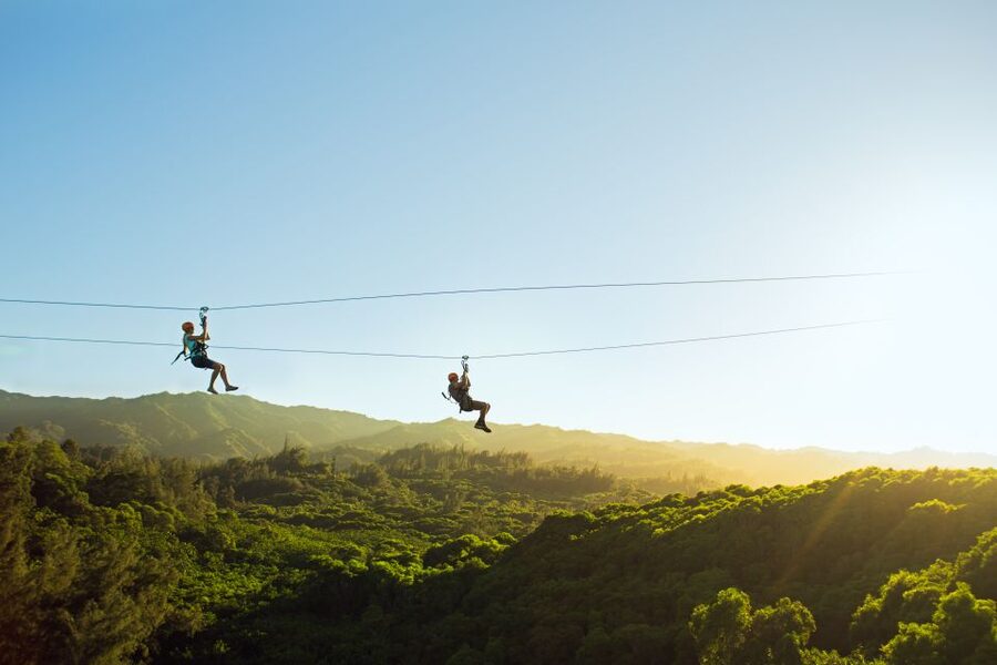 Oahu: North Shore Zip Line Adventure with ATV and Farm Tour - Key points at a glance