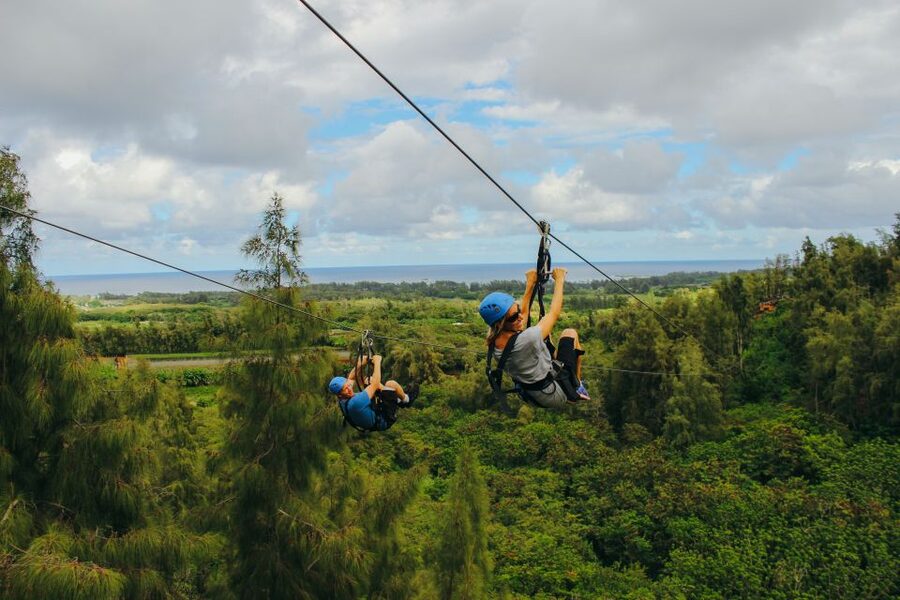 Oahu: North Shore Zip Line Adventure with ATV and Farm Tour - Guides set the tone