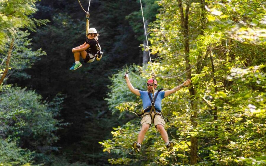 Oak Hill: Zipline Tour in New River Gorge National Park - Gravity brakes keep the equipment simple