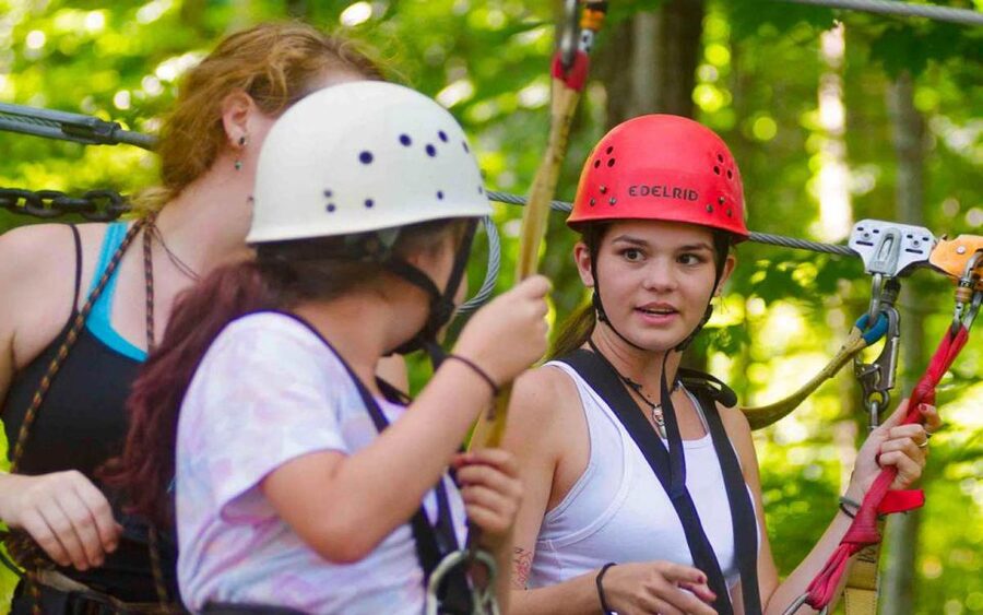 Oak Hill: Zipline Tour in New River Gorge National Park - The drop tower and forest swing add variety