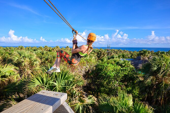 Ocean Zipline Adventure in Puerto Plata at Coconut Cove Beach - Flying 1,200 Feet Over Coconut Cove Bay