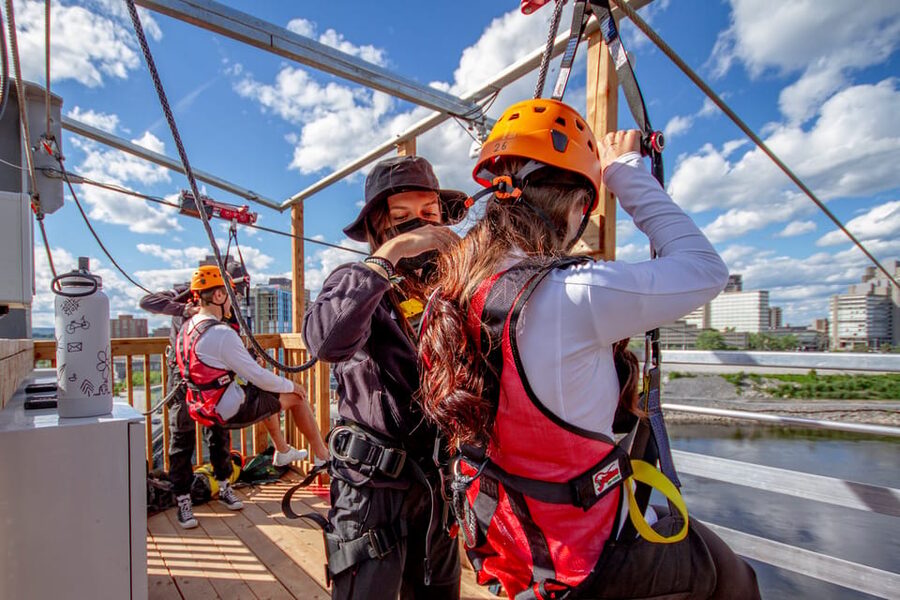 Ottawa: River Zipline Adventure - The video option and what to do after the ride
