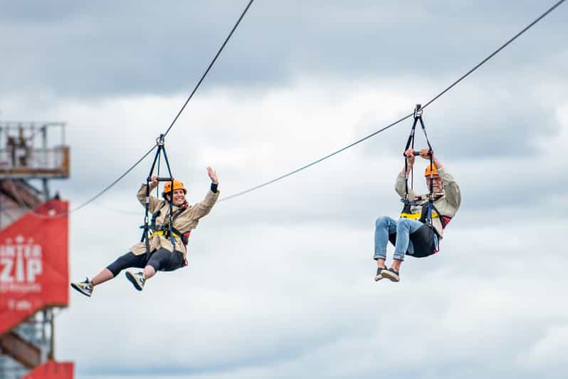 Ottawa: River Zipline Adventure - Starting at the Gatineau welcome desk