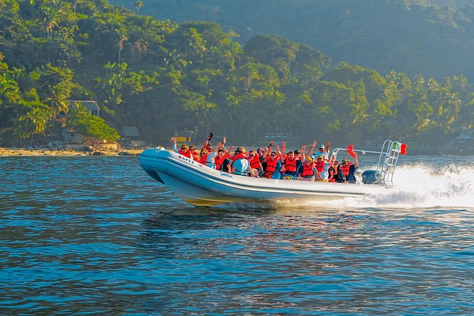 Outdoor Ziplining, Waterfalls & Speed boat in Puerto Vallarta - The basecamp stop and ride back