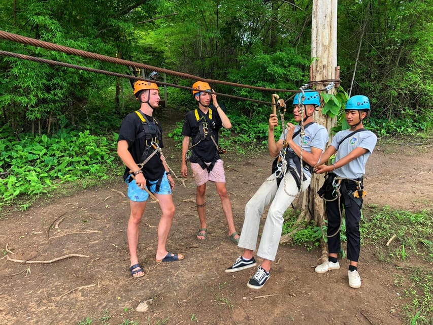 Pai: Ultimate Ziplining Adventure through the Jungle - The 550-meter line and the views