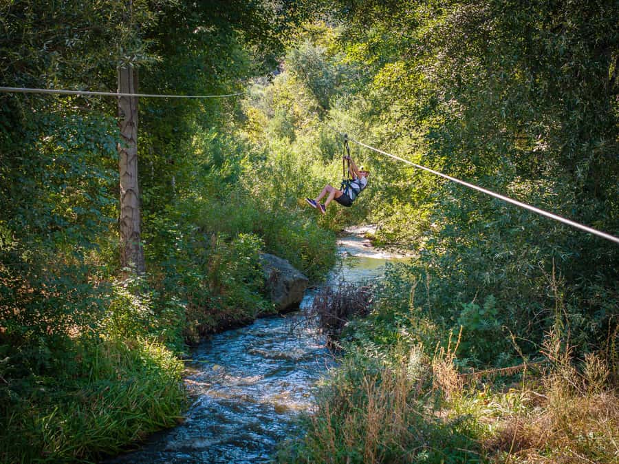 Pauma Valley: Ziplining Tour - Why the side-by-side lines matter
