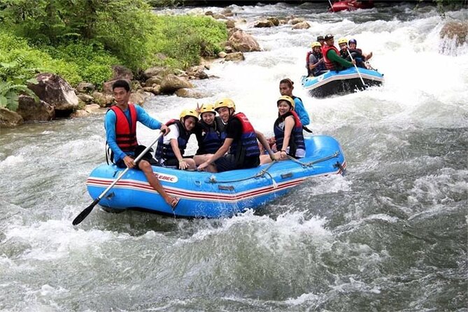 Phang Nga Tour with White Water Rafting and Zipline - The 150-meter Flying Fox through the forest