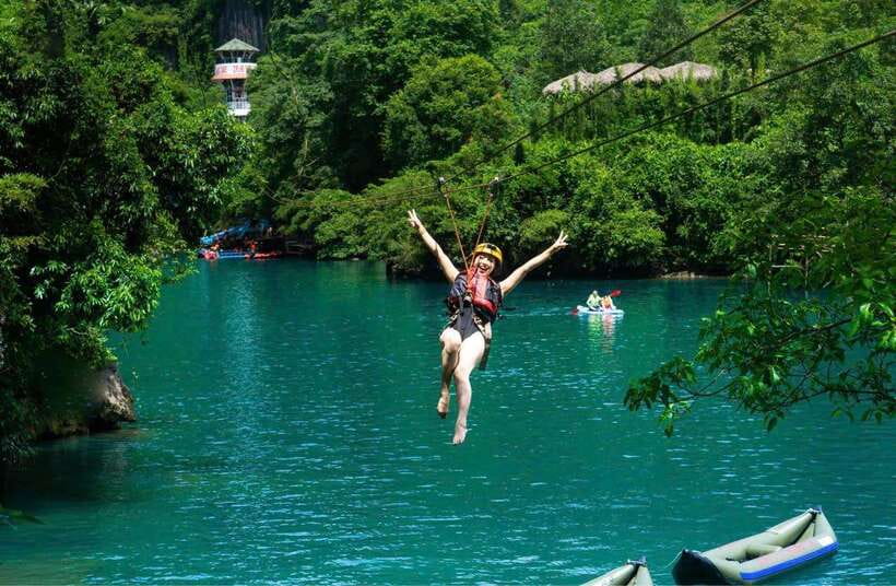 Phong Nha/Dong Hoi: Zipline Dark Cave & Phong Nha Cave Trip - Key Points at a Glance