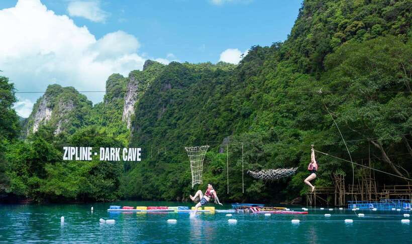 Phong Nha: Zipline Dark Cave & Paradise Cave Exploration - Lunch in Phong Nha after the quiet morning