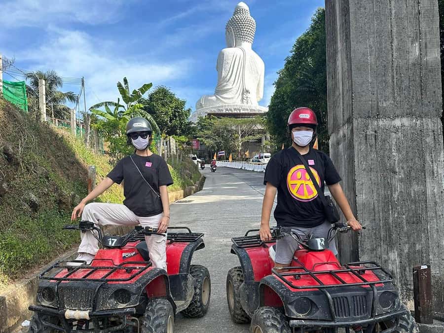 Phuket: ATV and Zipline Panoramic Adventure - Safety briefing first, then the ATV trails
