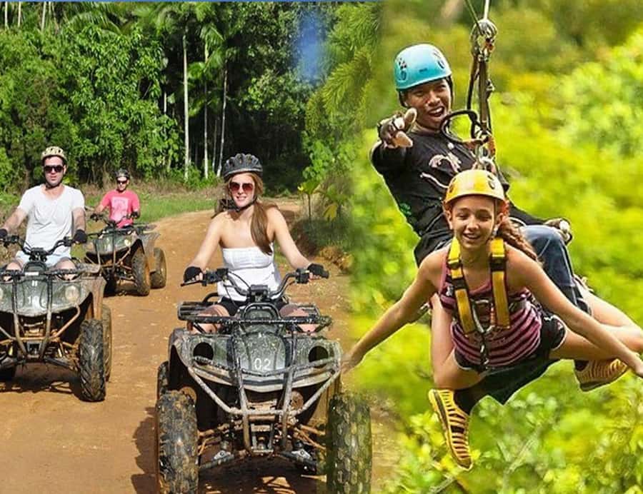 Phuket ATV Bike with ZipLine Adventure Tours - Hotel pickup makes the half-day easier