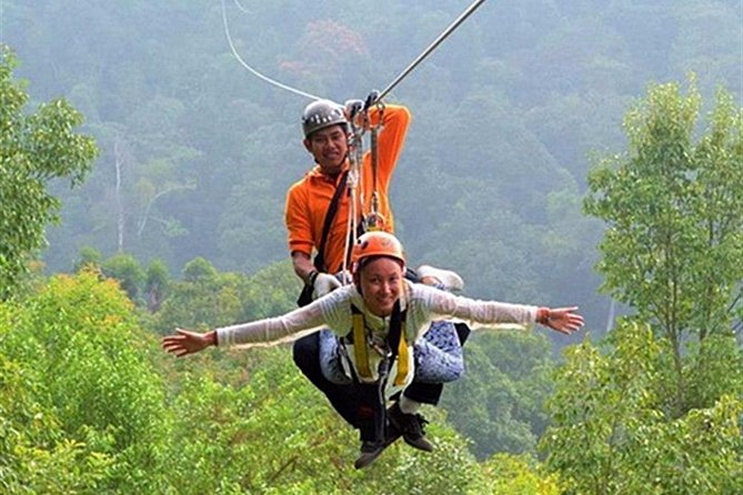 Phuket ATV Bike with Ziplines Adventure Tours - Big Buddha adds a quieter pause