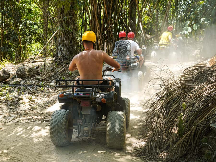 Phuket: ATV Experience and Zipline Combinaton Trip - Seven zip-lines through the jungle canopy
