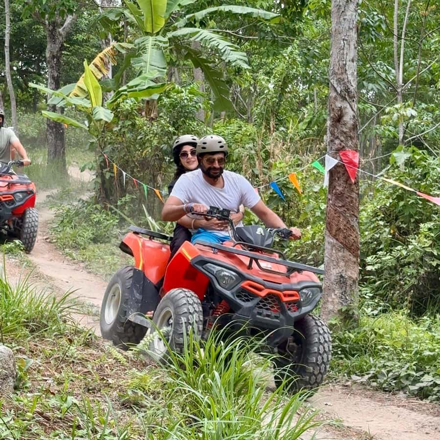 Phuket :ATV Quad Bike & Zipline Adventure Combo in Patong - Forest walks and hillside viewpoints