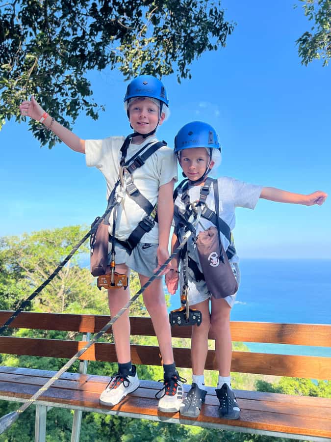 Phuket: Elephant Sanctuary & Zipline Adventure Combo - Sixteen platforms above Kamala