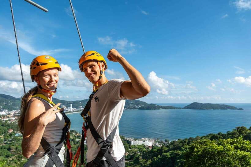 Phuket: Erawan Zipline Adventure with Ocean Views in Patong - Key points to know before you book