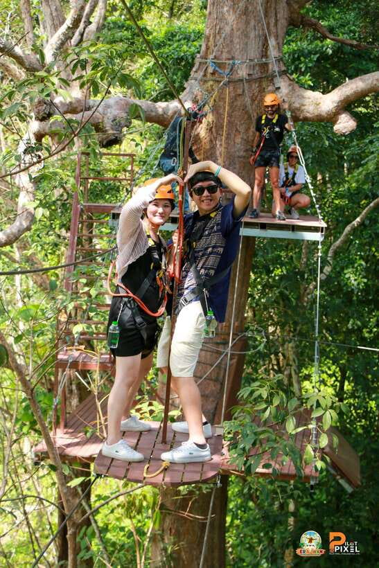 Phuket: Erawan Zipline Adventure with Ocean Views in Patong - What you get for about $57