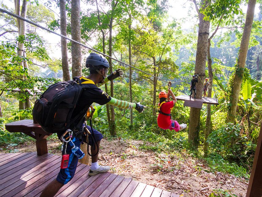 Phuket: Hanuman World Zip Line Adventure - Food, photos, and what the price covers