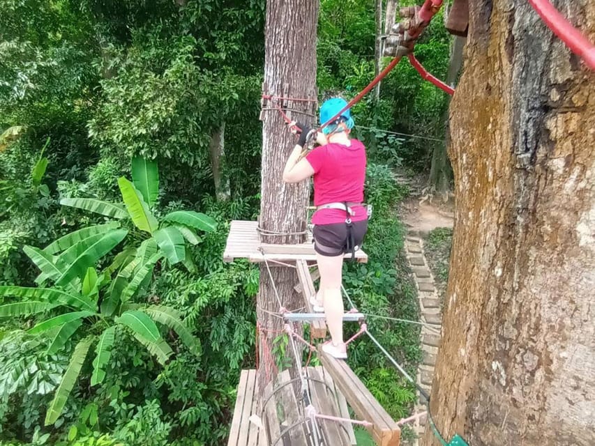 Phuket: Jungle Xtrem Adventures and Zipline Park - The final descent and the role of the guides