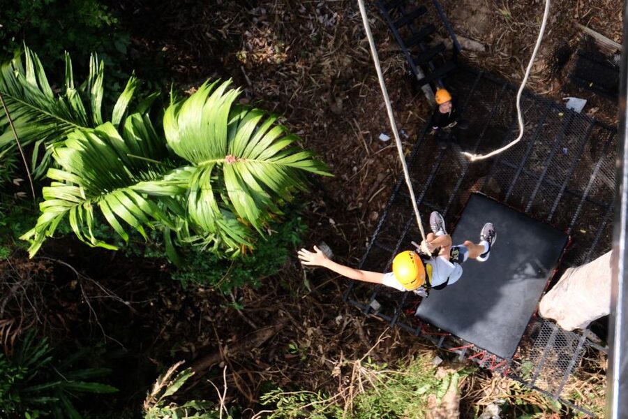 Phuket: Paradise Jungle Zipline Adventure - Safety briefing and gear before the first line