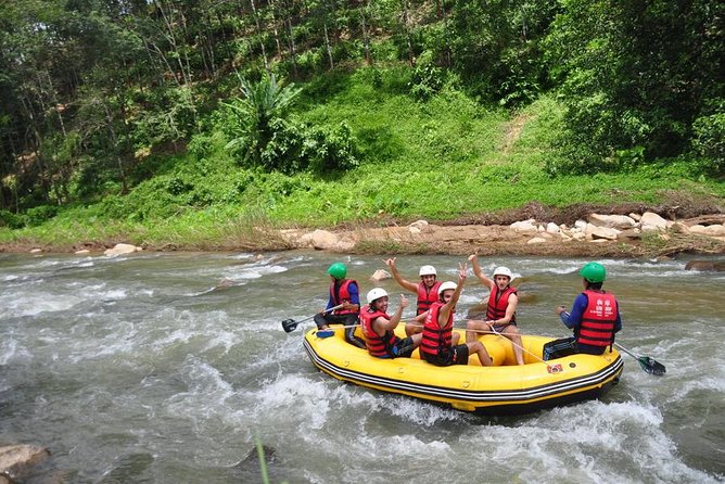 PHUKET-PHANG NGA: White Water Rafting 5 km-ATV-Zipline-LNH - A full day from Phuket into Phang Nga